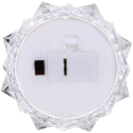 Сувенир с подсветкой «Кристальная ёлочка» 6,5*8 см, Теплый белый