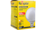 Лампа светодиодная Navigator NLL-G95-12-230-2.7K-E27