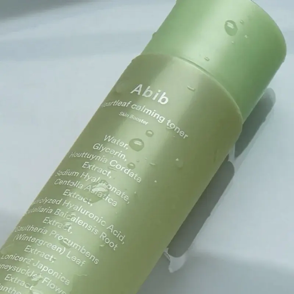 Abib Heartleaf Calming Toner Skin Booster успокаивающий тонер-бустер с экстрактом хауттюйнии