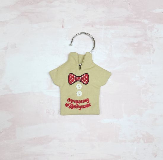 Ароматизатор рубашка с вышивкой Лучшему дедушке