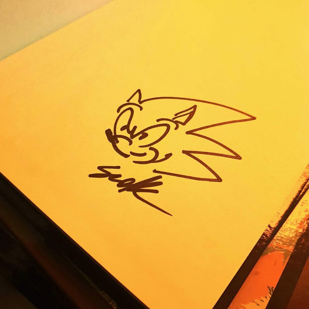 Комикс Sonic the Hedgehog. Том 4 в суперобложке с автографом!