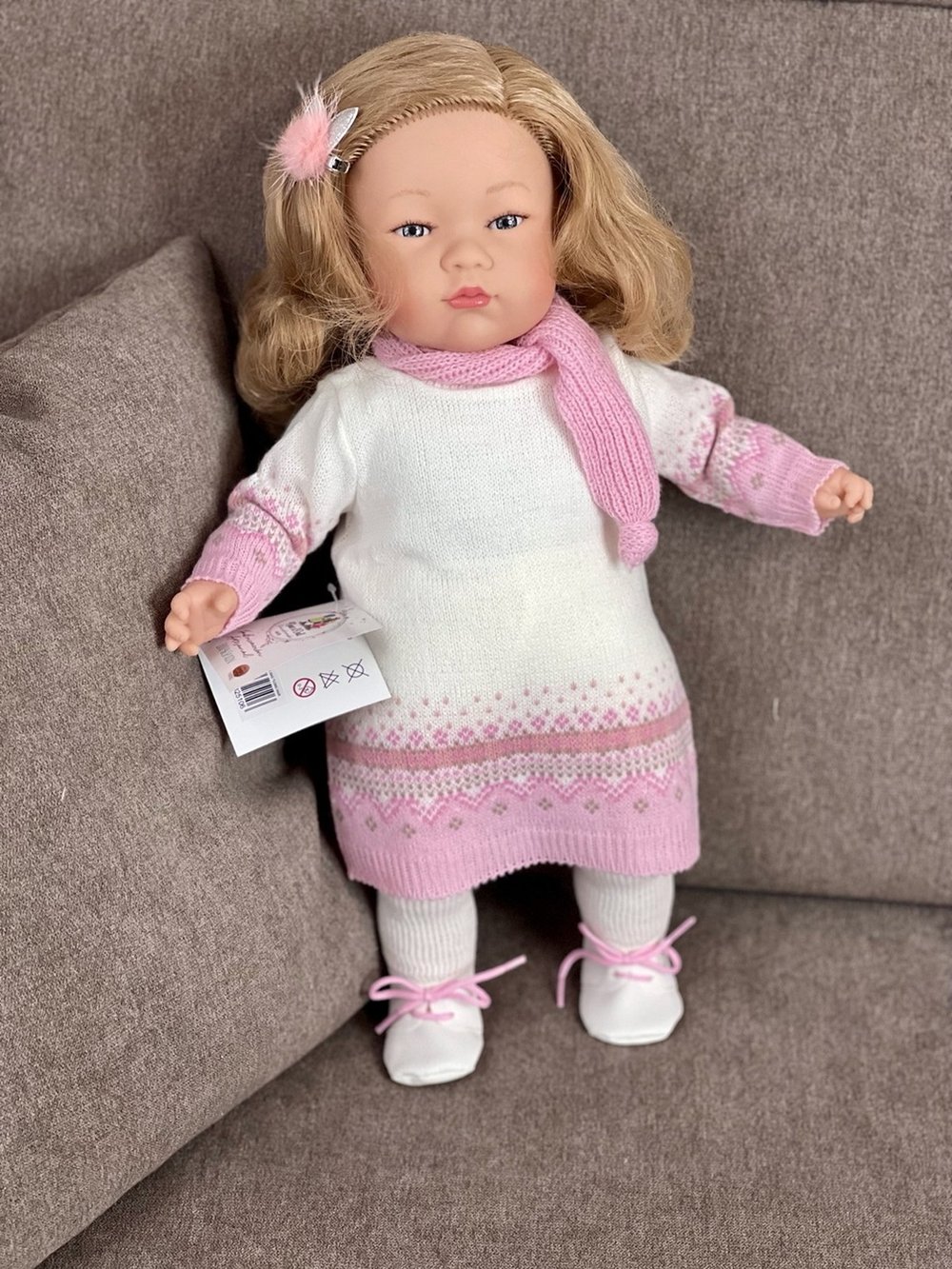 Кукла Nines 45см TAI мягконабивная в пакете (N2510K)