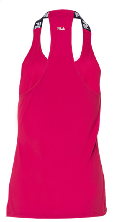 Женский топ теннисный Fila Top Lia W - pink peacock