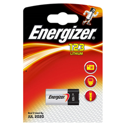 Батарейка для фототехники CR123A Energizer