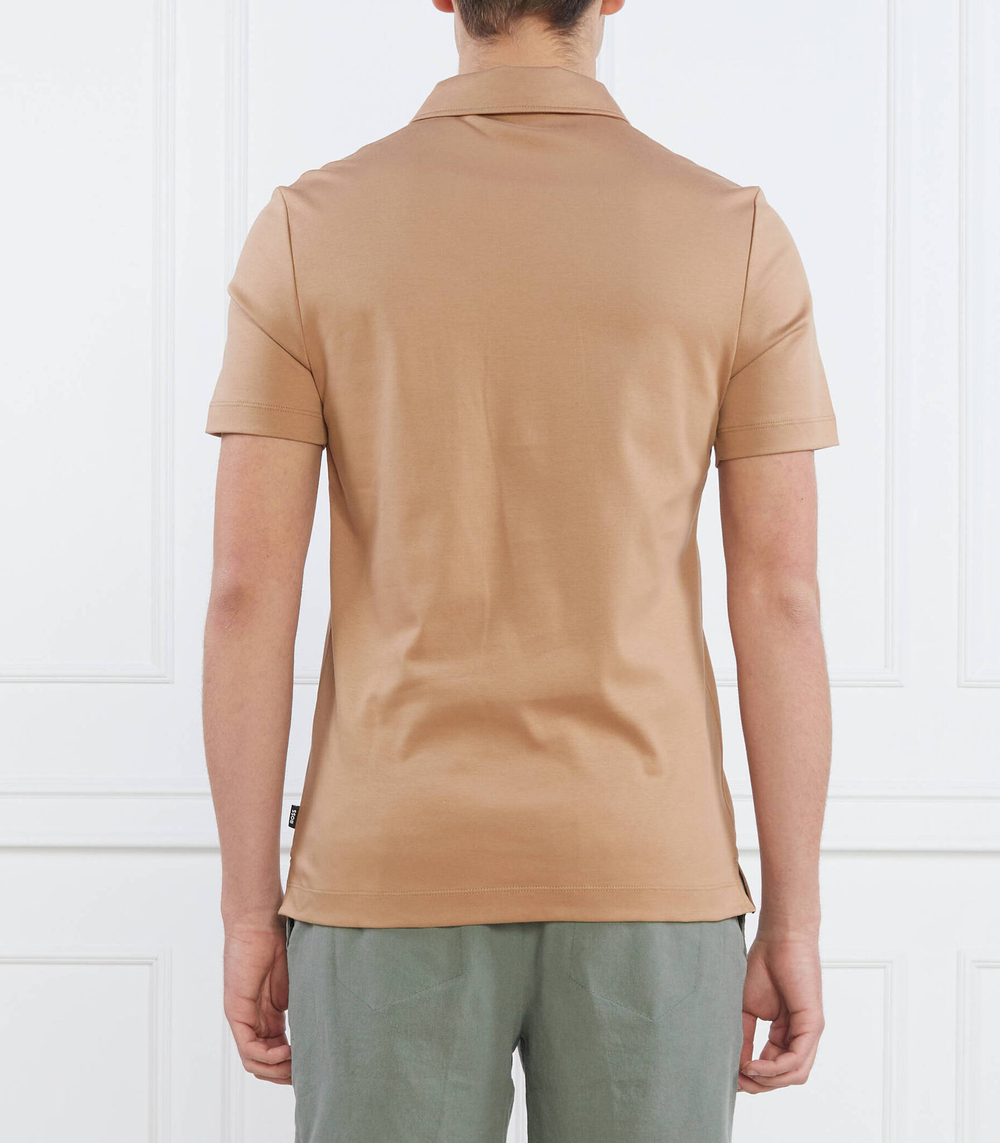 Поло Palosh BOSS BLACK - светло-коричневый(50471335)