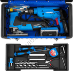 ЗУБР СПЕЦ-18, 470 x 240 x 215 мм, (18″), металлический, ящик для инструментов, Профессионал (38155-18)