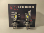 H7 / Комплект светодиодных ламп 4X LED BULB 6000K (2 шт./ комплект)