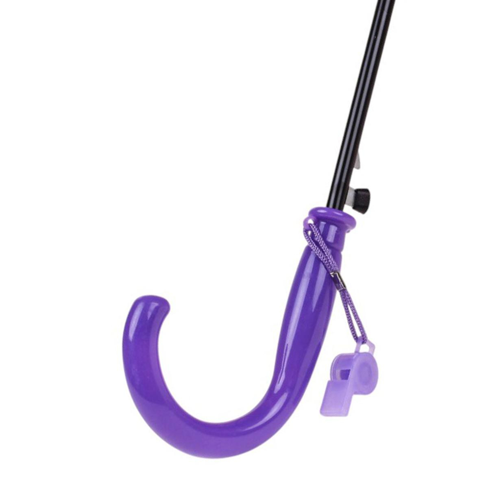 Зонт Цветы голубой, д-50 см, длина 62 см, с-30185