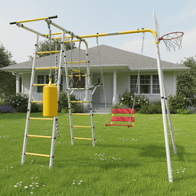 ROMANA Спорт (желтый/серый) (с качелями лодка)