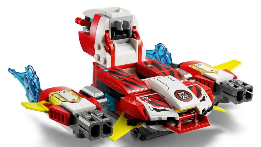 Конструктор LEGO DREAMZzz 71497 Робот-тигр Купера и Hot Rod машина Зеро