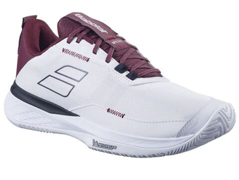 Мужские кроссовки теннисные Babolat SFX Evo All Court - white/port royale