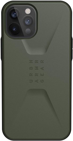 Чехол Uag Civilian для iPhone 12/12 Pro 6.1" оливковый (Olive Drab)
