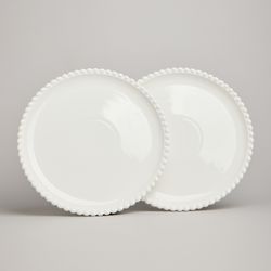 НАБОР ТАРЕЛОК ОБЕДЕННЫХ LEFARD "PEARL" 2 ШТ. 25,5*2 СМ (КОР=12НАБ.)