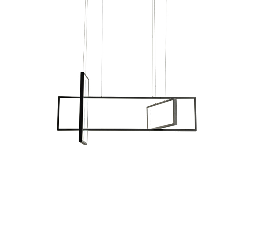 Pendant design lamp  Frame by Aromas del Campo (Black)