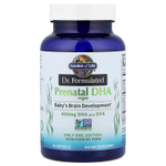 Garden of Life, Мы в компании Formulated, Vegan Prenatal DHA, 400 мг, 30 мягких таблеток