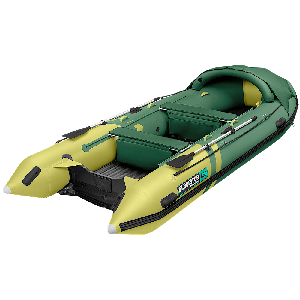 Лодка ПВХ Gladiator AirPro E450Pro НДНД -