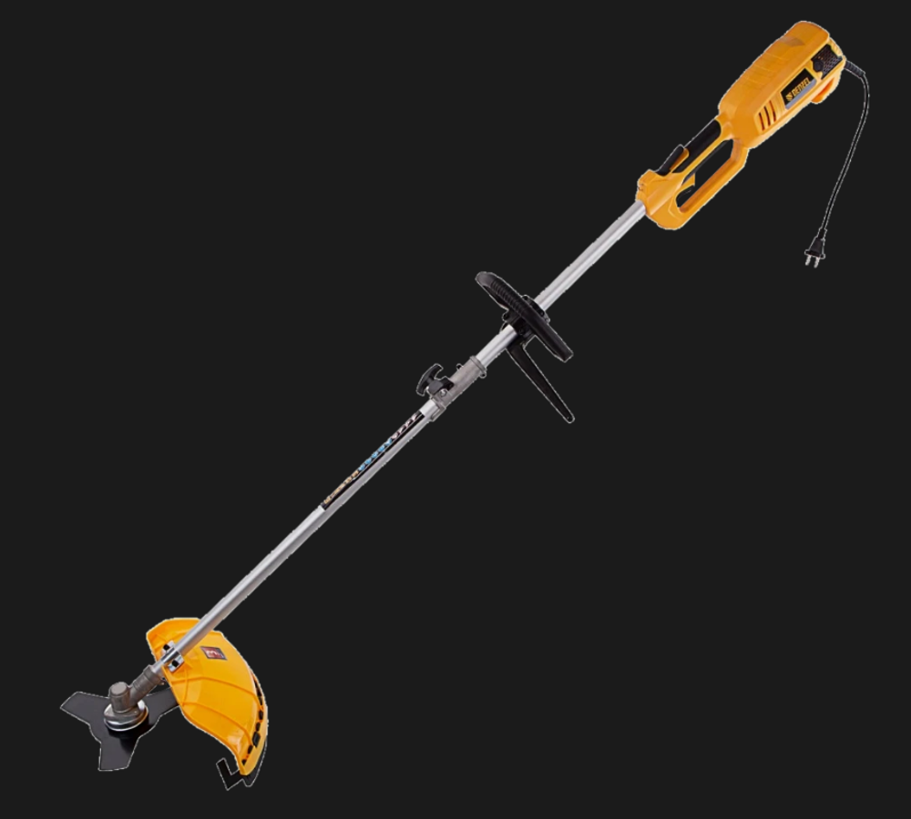 Триммер эл. DENZEL ТЕ-1220 1200Вт,380мм,катушка+диск (96642)