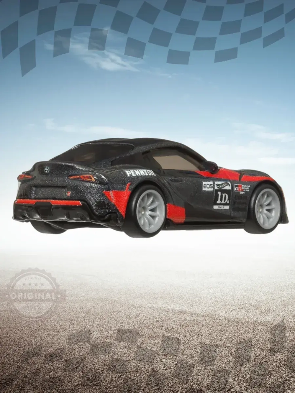 Машинка Хот Вилс Премиум 2021 Toyota GR Supra GJT68 HRT56