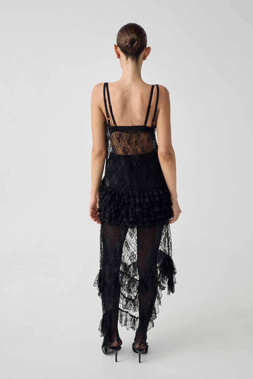 Юбка из кружева