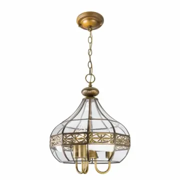 Подвесная люстра 3*E14 CL444230 бронза старая Гера-2 Citilux