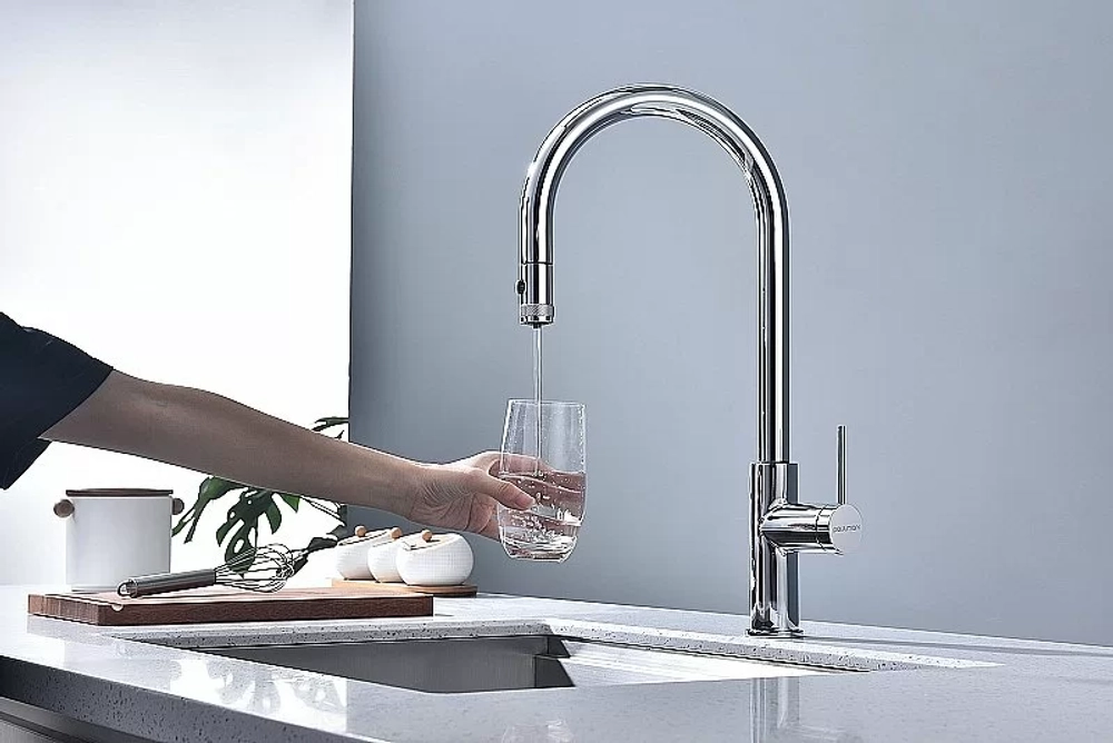 Смеситель для кухни Paulmark Galant Ga213077-CR хром