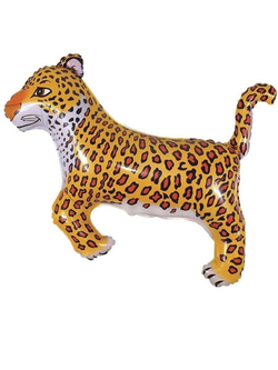Шар (36""/91 см) Фигура, Леопард,1 шт. 6п. А014