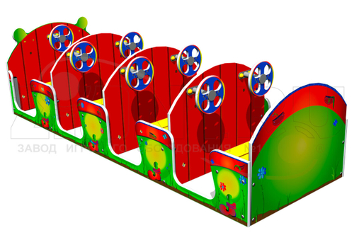 Игровой макет «Машинка Гусеничка»