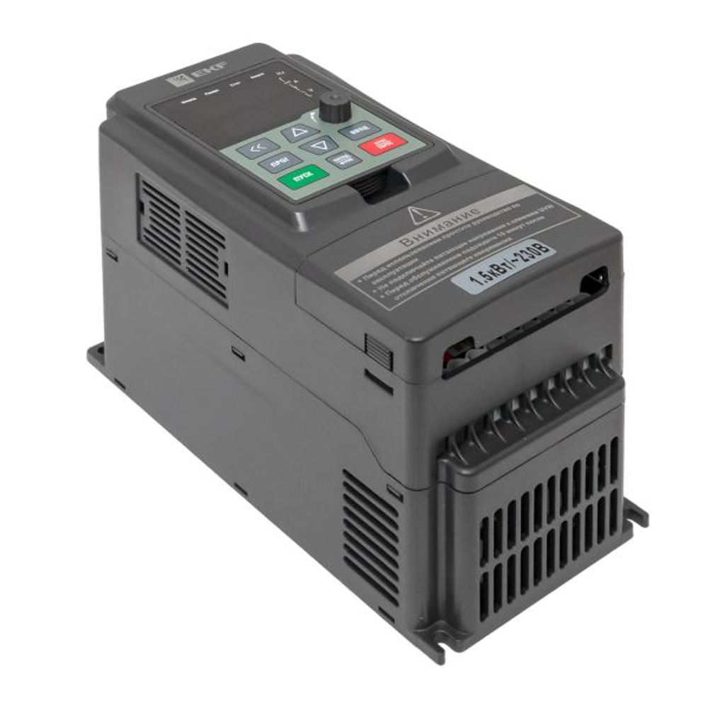 Преобразователь частоты 1,5/2,2кВт 1x230В VECTOR-100 EKF PROxima