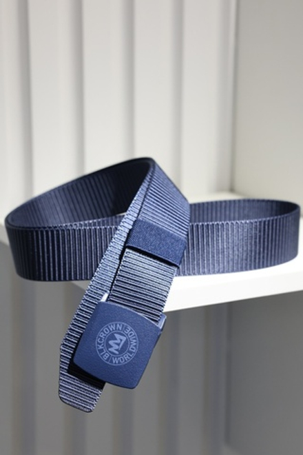 Ремень BLK CROWN WW Logo Navy