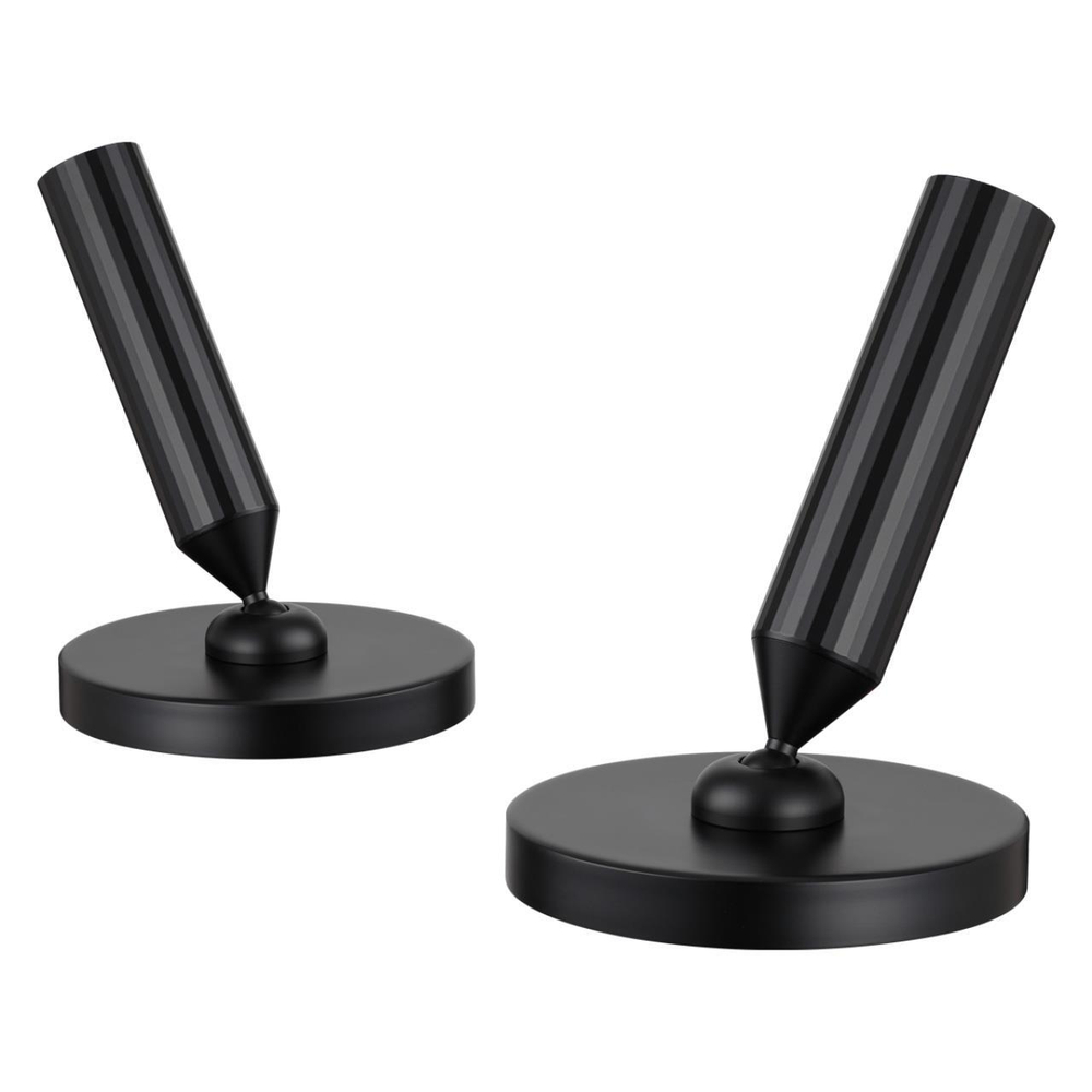 359279 OVER NT23 326 черный Светильник накладной светодиодный IP20 LED 18W 85-265V 1350Лм 3000К MIRROR