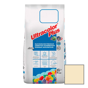 Затирка цементная Mapei Ultracolor Plus 131 ваниль 2 кг