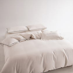 Комплект постельного белья Однотонный Сатин Элитный OCE023