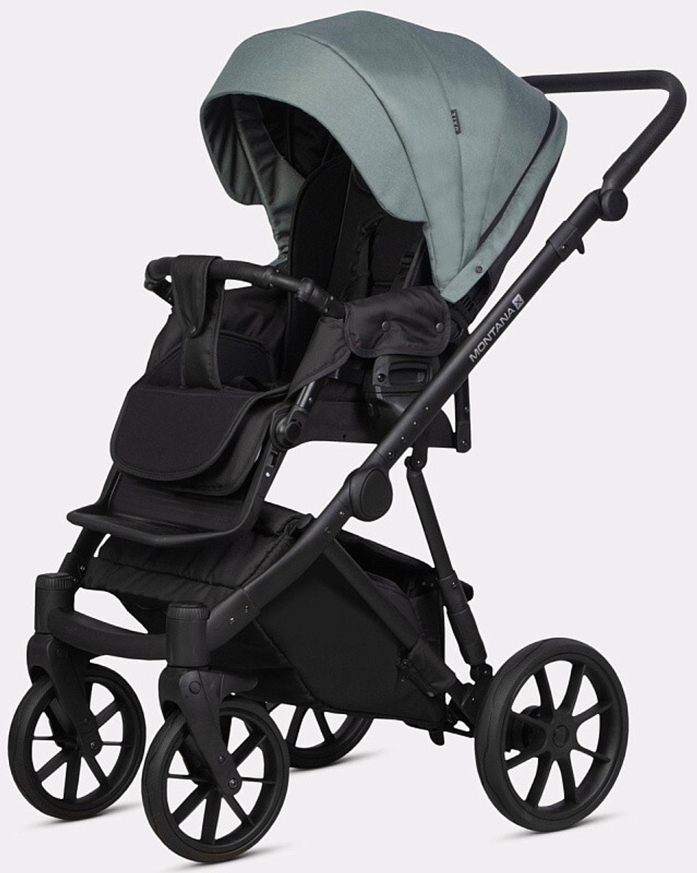 Детская коляска Riko Basic Montana Plus X 3 в 1 41 Green (зеленый)