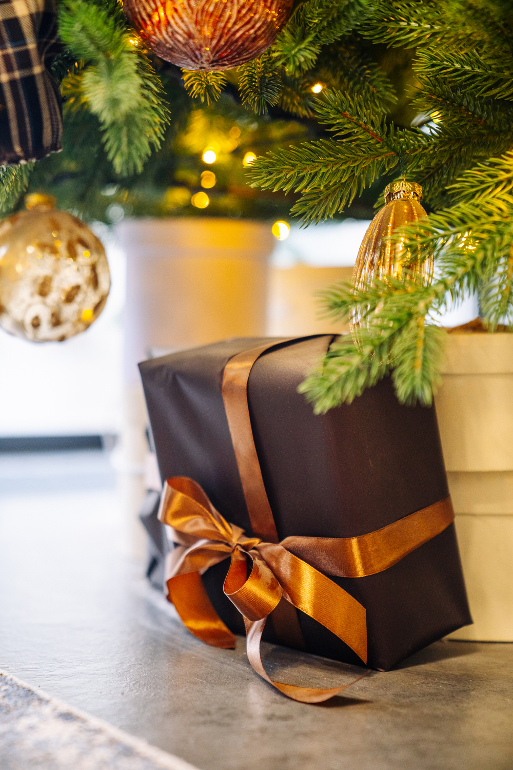 Дизайнерская ель «Элегантный шик»