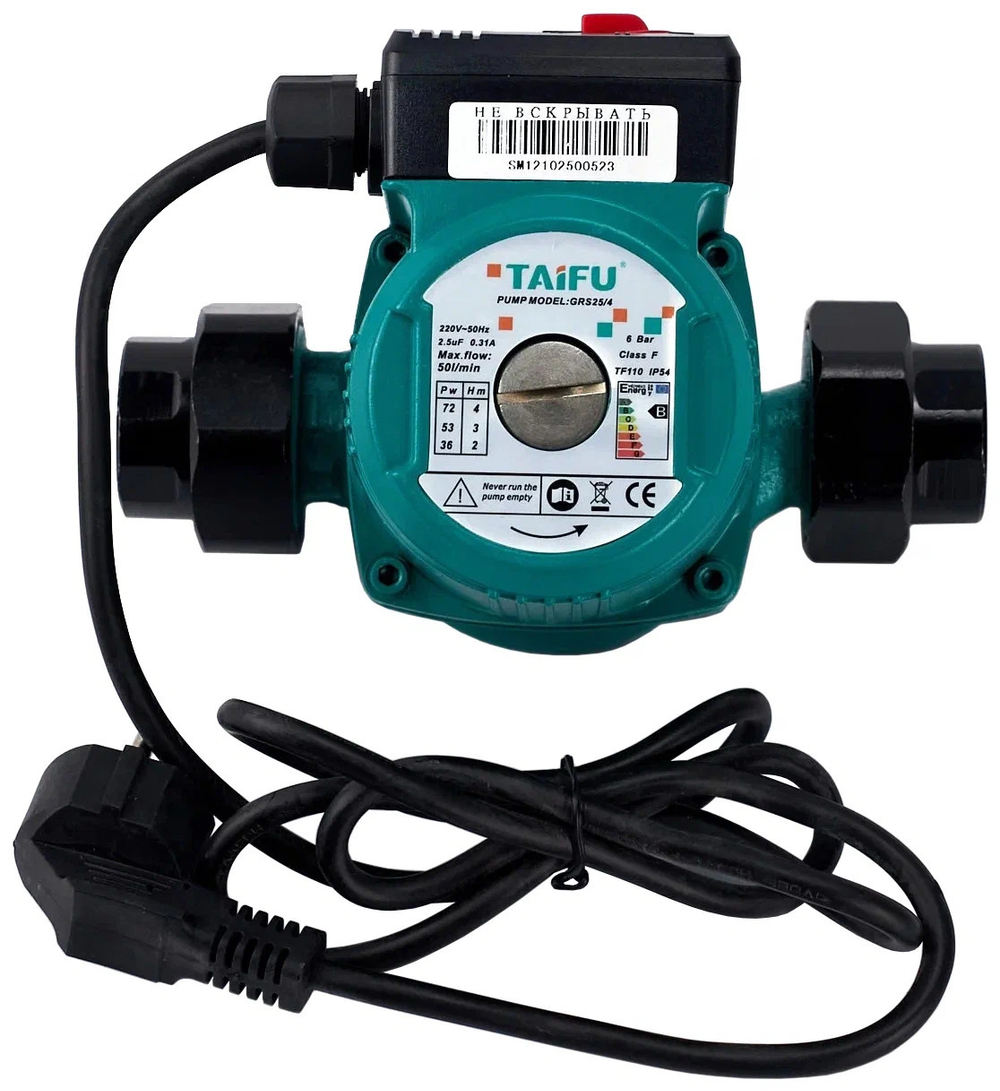 Насос циркуляционный TAIFU GRS 25/4-130