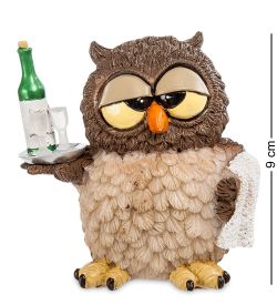 RV-448 Фигурка Сова «Официант» (W.Stratford)