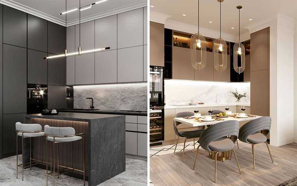 ПРИМЕРЫ СОВРЕМЕННЫХ ДИЗАЙНОВ КУХОНЬ ИЗ ИНТЕРНЕТА