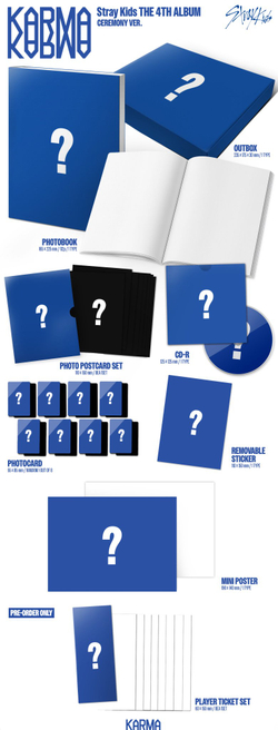 Альбом Stray Kids - 4th Album [KARMA] (предзаказ от FANS SHOP)