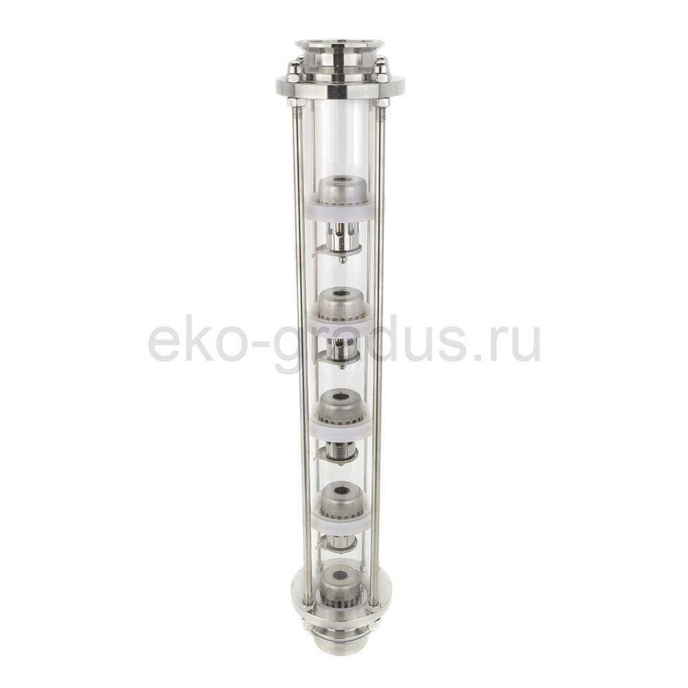 Тарельчатая колпачковая колонна (флейта) 2 дюйма, нержавейка