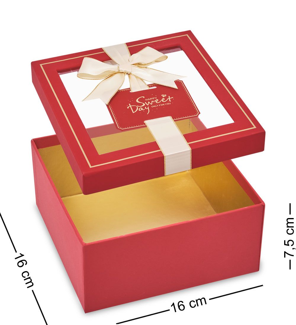 WF-189 Набор коробок из 3 шт, красный