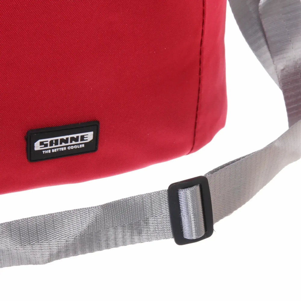 Термосумка 11 л, 27,5*15*26 см, Sanne бордовая