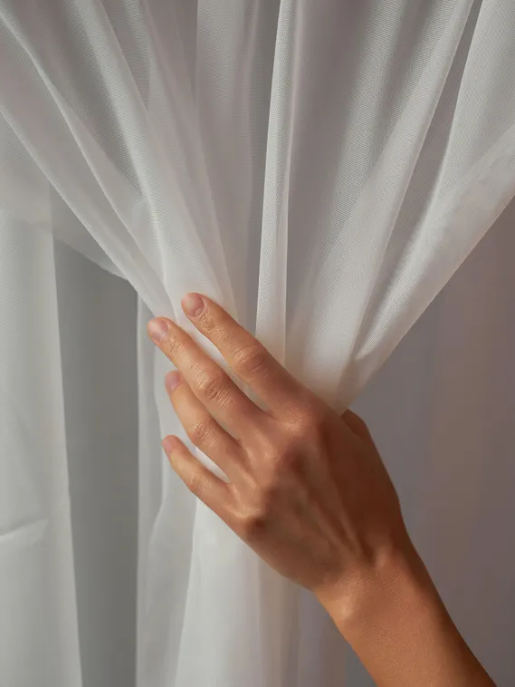 Корсетная сетка Lauma, мягкая, арт.388А, айвори 004