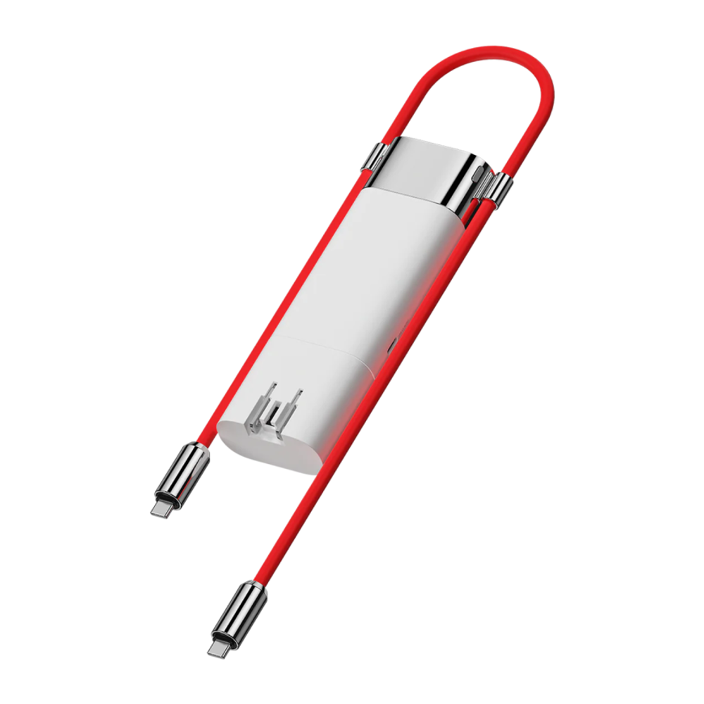 Внешний аккумулятор с сетевым зарядным устройством SHARGE Pouch (10000 мА·ч) Проводная зарядка: USB-C, съёмный кабель USB-C. Беспроводная зарядка: нет. Есть LED-индикация, поддержка PD 3.0, QC 4 и SuperVOOC. Энергоёмкость — 36 Вт·ч. Максимальная выходная