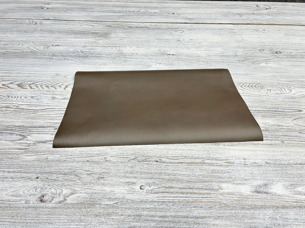 Форматы натуральной кожи Vacchetta Prima Grey Oliva