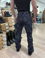 Брюки страйкер / чёрный питон