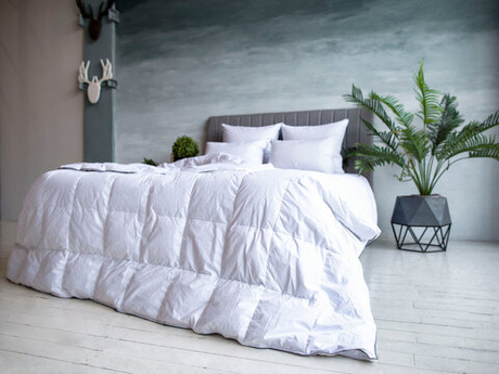 Одеяло всесезонное 140х205 German Grass Gray Familie Down