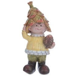 GAEM Фигурка декоративная "Мальчик/Девочка", L9 W6,5 H19 см, 2в.