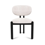 Стул Galloti, бук черный, букле noble 000