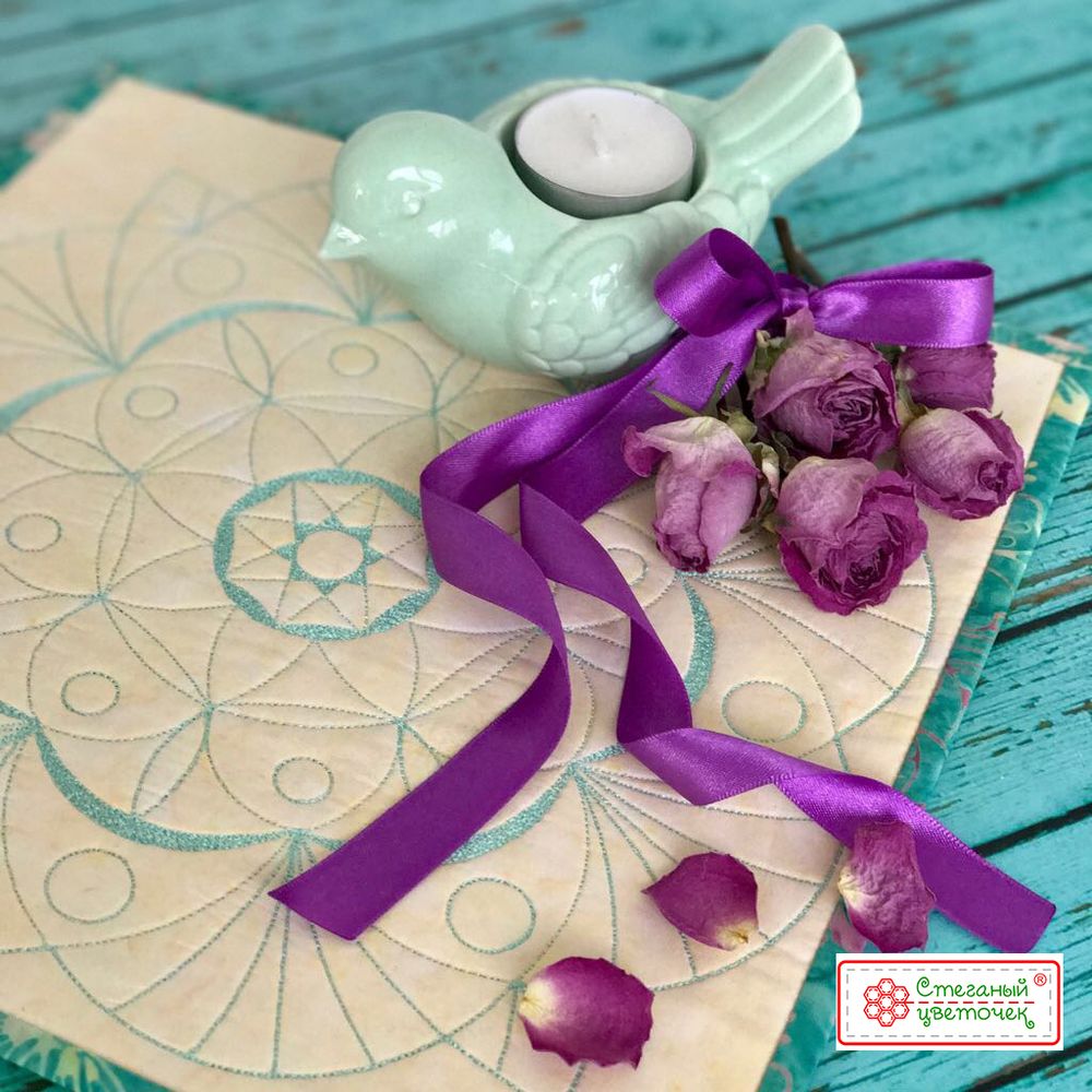 Шаблон для стежки "Мишень" круглая (арт. T39)