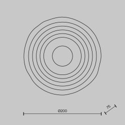 Светильник настенный светодиодный Maytoni Sparkle MOD343WL-L5BS3K